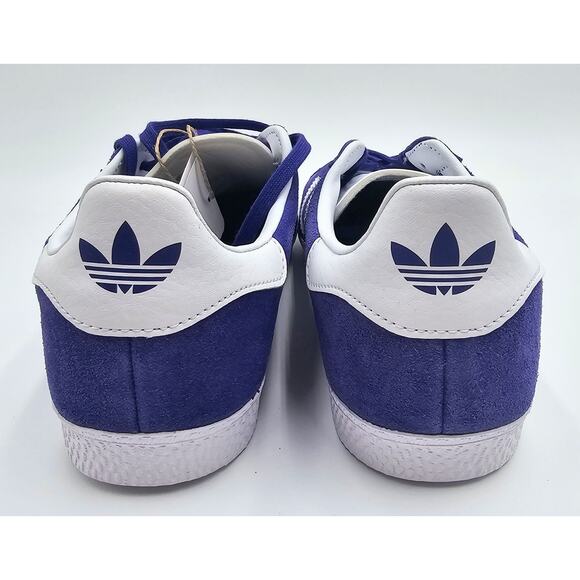 Adidas Unisex Size 7 Energy Ink Purple Gazelle Low Top Ortholite Sneakers NWT - Picture 3 of 7